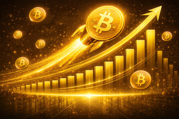 gold_bitcoin_rocket_financial_wealth_luxury