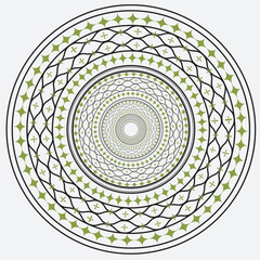 it is a beautiful mandala design icon, illustration template  round mandala 