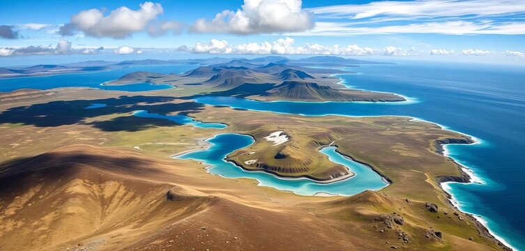 Falklands/Malvinas Islands landscape, showing contested territory, Malvinas, Wildlife