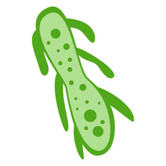 Plankton Cartoon Vector Illustration