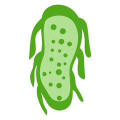Plankton Cartoon Vector Illustration