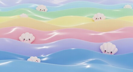 vector illustration of a mountain landscape