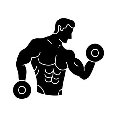 Fitness Icon Glyph