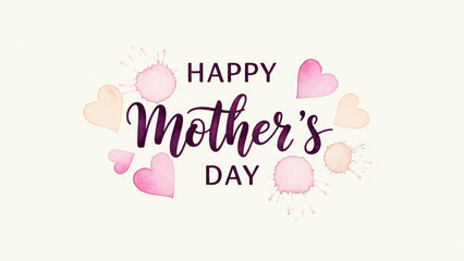 Obraz premium Happy mother s day celebration and gift ideas for mom