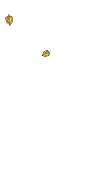 animation of plants and falling leaves	