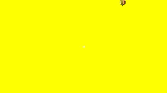 ideo animation of plants and falling leaves	
