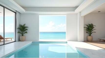 swimming pool in hotel room