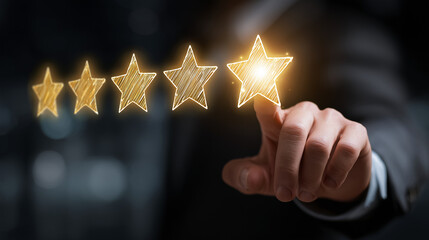 five star rating, customer satisfaction, quality evaluation

