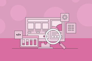 Website SEO analysis software analyzing website ranking, traffic sources, links, website structure, checking website health and over all performance.