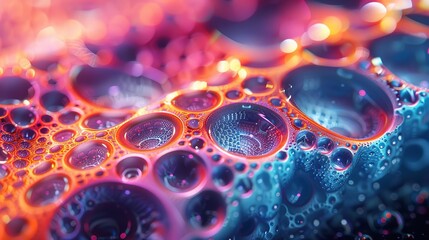 Obraz premium Frozen memory frame composed of colorful fractal structures, recursive infinite detail, mind architecture visualization, memories crystallized in time