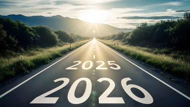 Road to new year 2026 a journey of hope and resolution