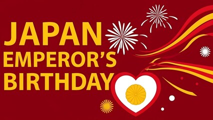 Celebrating Japan Emperors Birthday with Festive Design