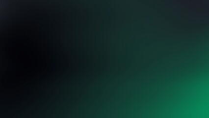 Dark green gradient background abstract smooth teal emerald