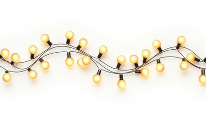 String of lights with many bulbs on it