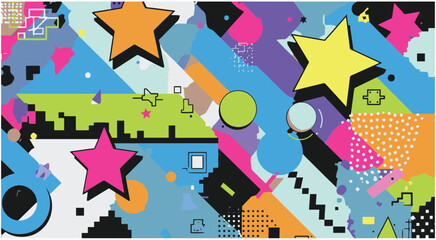 Obraz premium abstract vector background with arrows