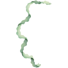 Hand-painted watercolor illustration of a bow frame.