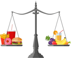 Concept of weight loss,