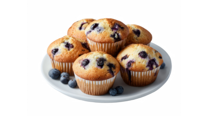 Golden blueberry muffins, a delightful treat for any occasion
