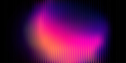 Fractal blur wave, delicate glass design with frozen purple linear refraction. Modern color wall effect, vector illustration