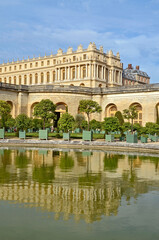 Fototapeta premium jardin de l'orangerie, chateau de Versailles, region Ile de France, 78, Yvelines, France