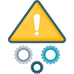 Warning Maintenance Sign