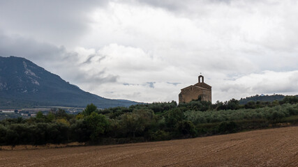 church in the mountains in Spain