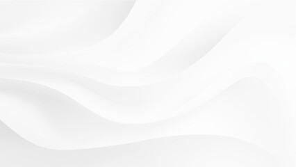 Abstract white wavy background texture pattern