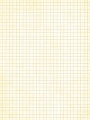 茶色くなった用紙にグレーのグリッド線が入ったノートの背景素材イラスト