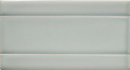 Obraz premium 艶やかな質感の薄緑色のタイル壁面テクスチャ