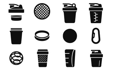 Travel vector locking clip filter gasket icon twist volume wide carry blender