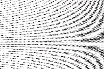 Curved horizontal stippled line texture on a transparent background. Perfect for abstract, analog, or retro-inspired graphic design overlays.