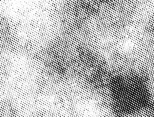 Abstract halftone shadow texture with dynamic dark-to-light dot gradients on a transparent background, creating a moody graphic effect.