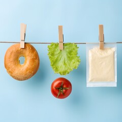 christmas decorations on a white background