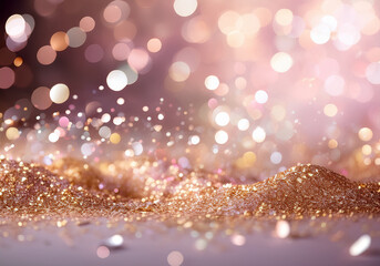 Dreamy Pastel Glitter Background