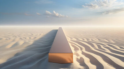 a pavement made on a deserted land