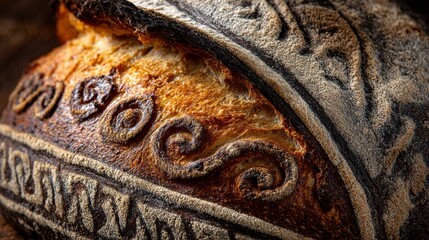 sourdough bread pattern