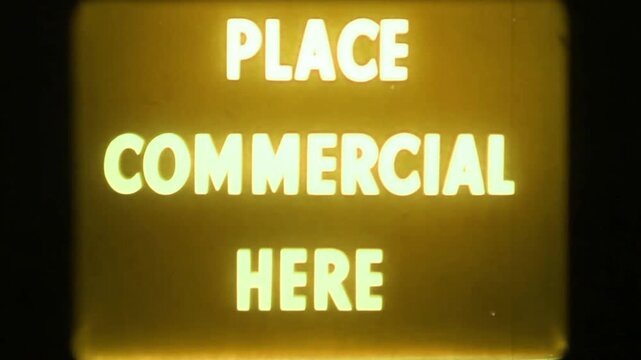 place commercial here backround overlays effect