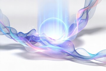 Mind Training Experience: Light projection concept in virtual wellness space
