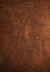 Macro close-up of aged cent metal texture, displaying the rich copper and zinc alloy patina. Surface shows fine detail and deep warm color ,reddish ,pattern ,economic