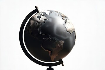 Geopolitical Risk Analysis, world globe model, scenario planning concept
