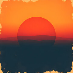 outrun neon sun with grid, 80s VHS sunset vector, synthwave road horizon illustration, neon racing driving sunset, glowing retro tunnel sun, pixel vaporwave sunset, VHS tape retro sun texture, neon ch