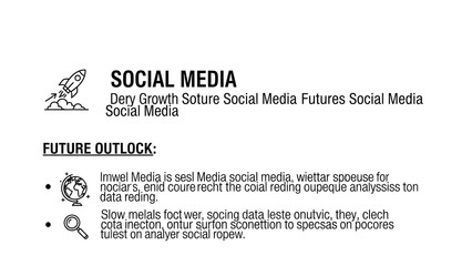 Social Media Marketing Strategy and Future Outlook.
