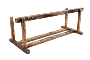 high jump racing hurdle isolated on transparent background