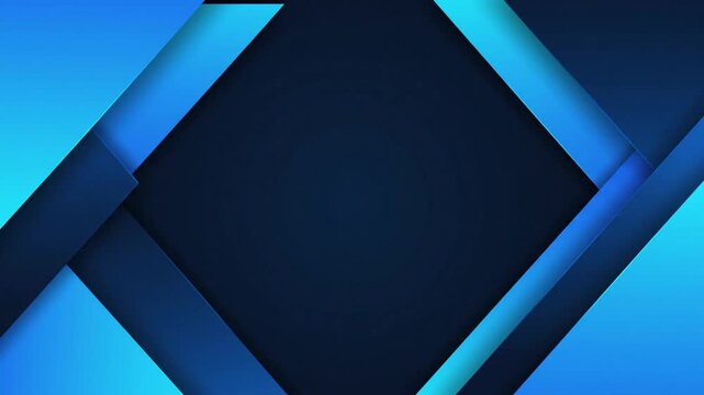 P36-Modern simple dark navy blue background with overlap triangle layers. Blue abstract background with 4K 10s