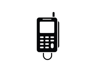 Payment Terminal Device Silhouette Icon