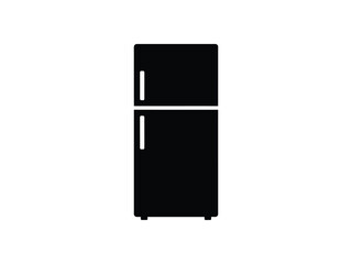Refrigerator Appliance Silhouette Icon
