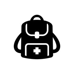 防災バッグをイメージしたアイコン