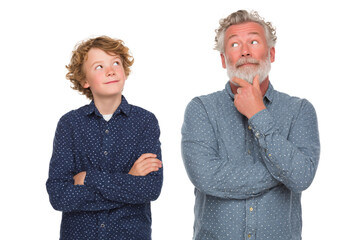 diverse age group illustration isolated on transparent background