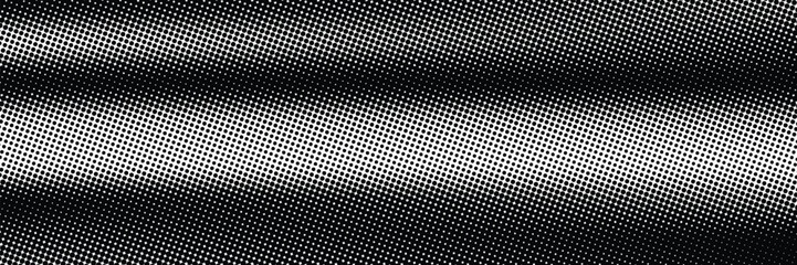 Grunge halftone gradient texture. Fading grit noise background. Sandy gritty wallpaper. Retro pixelated backdrop. Black and white anime or manga comic overlay. Vector textured graphic design