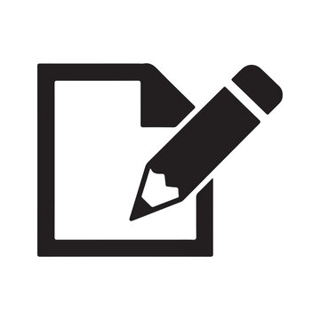 vector illustration of a pancil